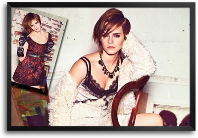 53% OFF on Emma Watson Fp00003748 Framed Photographic Paper