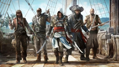70% OFF on Assassin Creed Black Flag Paper Print