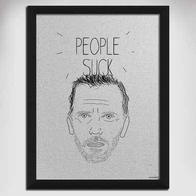 Dr. House Canvas Art