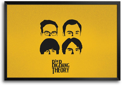 46% OFF on ShopMantra Big Bang Theory Minimal Laminated Frame Poster Paper Print 46% OFF on ShopMantra Big Bang Theory Minimal Laminated Frame Poster Paper Print