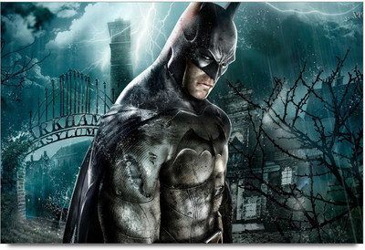 53% OFF on Batman Artistic Poster Paper Print