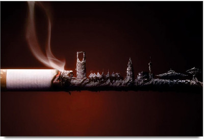 34% OFF on Amy Smoking Cigarette 3D Poster