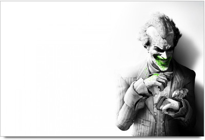 62% OFF on Joker With Greenlip Paper Print