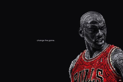 64% OFF on Michael Jordan Art Photographic Paper