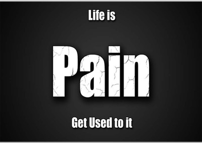 37% OFF on Pain Poster (18 x 12 Inches) by Shopkeeda Paper Print