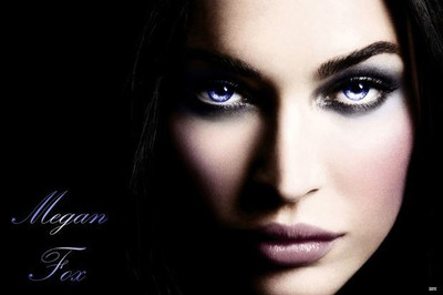 64% OFF on Megan Fox Smoky Eyes Photographic Paper