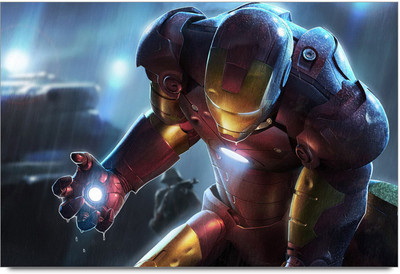 62% OFF on Ironman Paper Print
