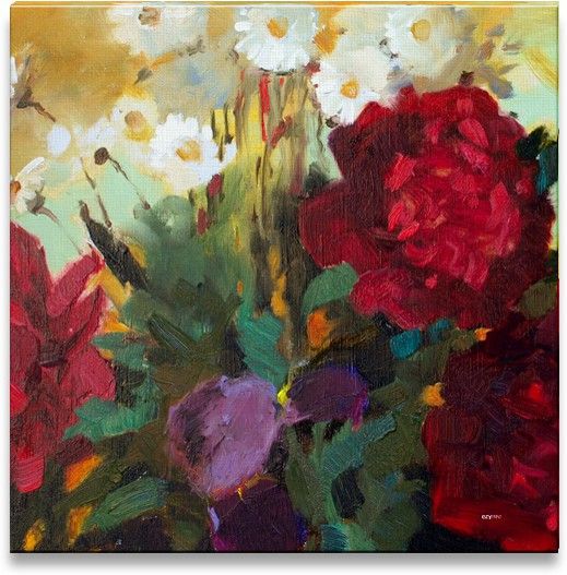 38% OFF on Beautiful Flowers Canvas Art