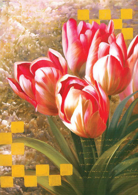 44% OFF on Flower Paper Print