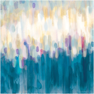 Montage - Drops Of Indigo Fine Art Print