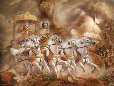 43% OFF on Lord Krishna In Mahabharat Paper Print 43% OFF on Lord Krishna In Mahabharat Paper Print