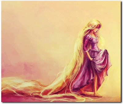 69% OFF on Stybuzz Long Haired Girl Painting Art Frameless Canvas Art 69% OFF on Stybuzz Long Haired Girl Painting Art Frameless Canvas Art