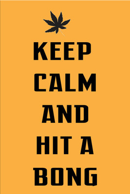 Hit a Bong Paper Print