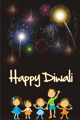 16% OFF on Shopisky Let This Diwali Burn All Your Bad Times And Enter You In Good Times Paper Print