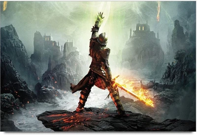 53% OFF on Rise of the Dragon Age Laminated Poster Paper Print