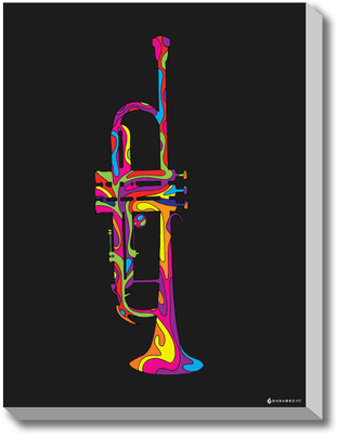 Trumpet - Pop Canvas Art