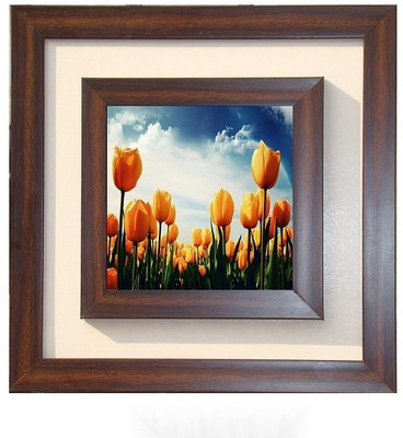 29% OFF on Lila Painting DVL- S- 465 With Wooden Frame Canvas Art