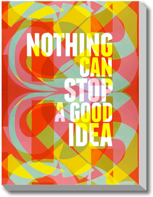 Nothing Can Stop a Good Idea Canvas Art