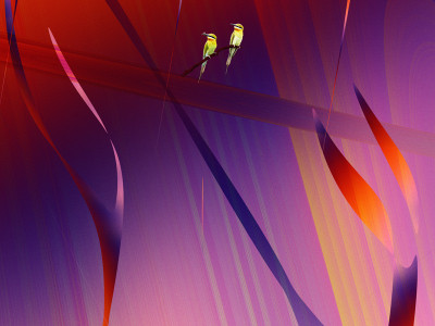 50% OFF on Fractal nature Paper Print