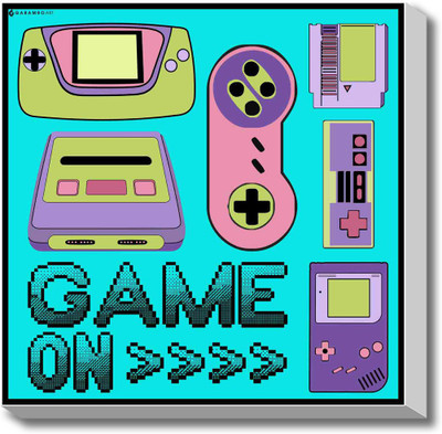 90's Game on Canvas Art 90's Game on Canvas Art