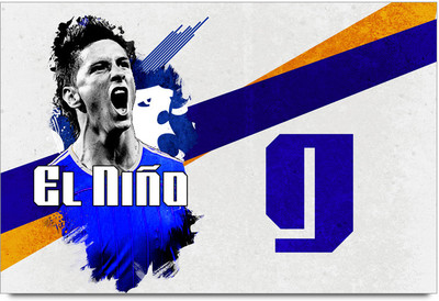 53% OFF on ShopMantra Fernando Torres Chelseal FC Poster Paper Print