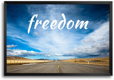 46% OFF on ShopMantra Freedom Beatiful Road Laminated Frame Poster Paper Print 46% OFF on ShopMantra Freedom Beatiful Road Laminated Frame Poster Paper Print