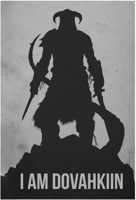 57% OFF on I am Dovahkiin Skyrim Video Game Paper Print 57% OFF on I am Dovahkiin Skyrim Video Game Paper Print
