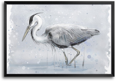 46% OFF on Bird in Water Digital Paint Laminated Framed Paper Print 46% OFF on Bird in Water Digital Paint Laminated Framed Paper Print