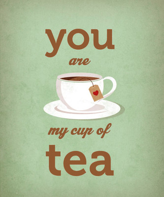 55% OFF on Cup of My Tea Print Fine Art Print