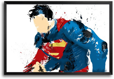 46% OFF on ShopMantra Superman Paint Splash Artistic Laminated Frame Poster Paper Print 46% OFF on ShopMantra Superman Paint Splash Artistic Laminated Frame Poster Paper Print