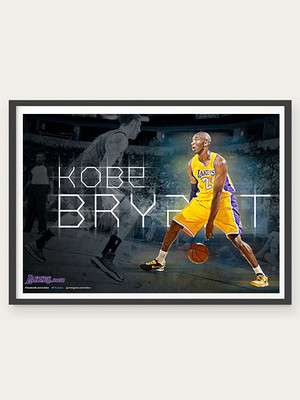 70% OFF on los angeles lakers Paper Print