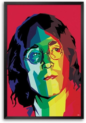 74% OFF on John Lenon Paint Fp00004683 Framed Photographic Paper