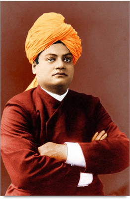 50% OFF on Swami Vivekanad image Paper Print