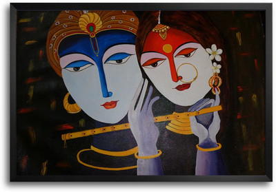 46% OFF on Krishna & Radha Modern Artwork Laminated Framed Paper Print 46% OFF on Krishna & Radha Modern Artwork Laminated Framed Paper Print
