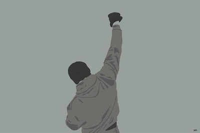 64% OFF on Rocky Balboa Ps00004397 Photographic Paper