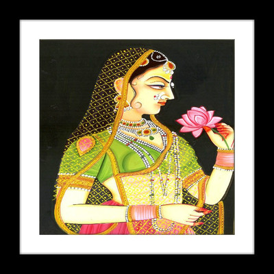 33% OFF on Thousnad Brushes Frameless RD-03: Tradiotnal Rajasthani Bride 8