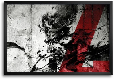 46% OFF on Metal Gear Four Gaming Character Design Laminated Framed Paper Print 46% OFF on Metal Gear Four Gaming Character Design Laminated Framed Paper Print