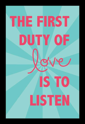 36% OFF on Painting Mantra Framed - Love Is To Listen. Paper Print 36% OFF on Painting Mantra Framed - Love Is To Listen. Paper Print