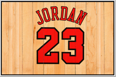 68% OFF on Michael Jord Poster Paper Print