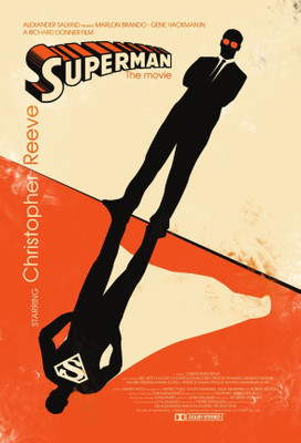 12% OFF on Superman Mirror Image Photographic Paper