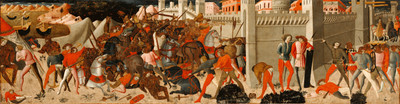 7% OFF on Battle Before A Walled City By Italian Florentine School Th Century Fine Art Print