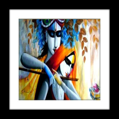 33% OFF on Thousnad Brushes Frameless RD-19: Shree Krishna and Radha 8