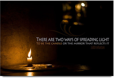 62% OFF on Quote Of Spred The Light Paper Print 62% OFF on Quote Of Spred The Light Paper Print