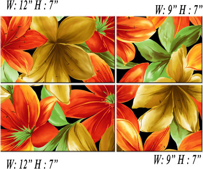 14% OFF on Wonder Images Multi Panel Scenary with Back Framing Canvas Art