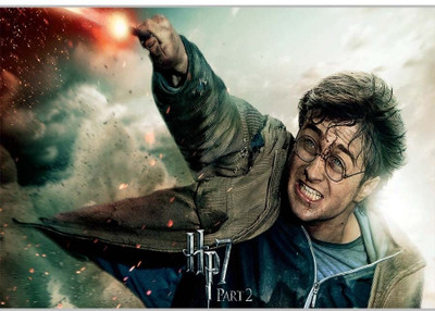 75% OFF on Harry Potter 7Poster (18 x 12 Inches) by Shopkeeda Paper Print