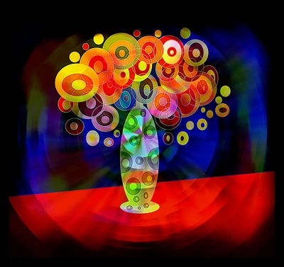 50% OFF on Abstract Vase Canvas Art