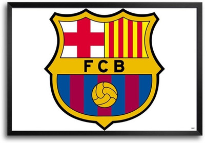 74% OFF on Fc Barcelona Fp00004071 Framed Photographic Paper