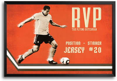 46% OFF on Shopmantra Robin Van Persie Retro Laminated Frame Poster Paper Print 46% OFF on Shopmantra Robin Van Persie Retro Laminated Frame Poster Paper Print