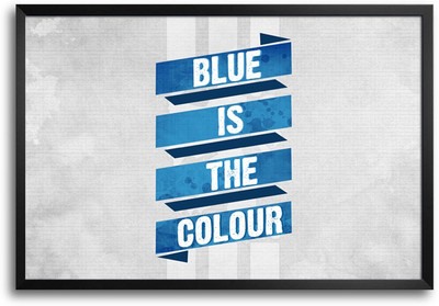 46% OFF on ShopMantra Chelsea Football Club Quote Laminated Frame Poster Paper Print
