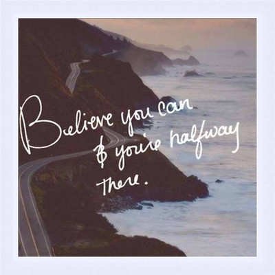 42% OFF on Painting Mantra Framed - Believe You Can Paper Print 42% OFF on Painting Mantra Framed - Believe You Can Paper Print